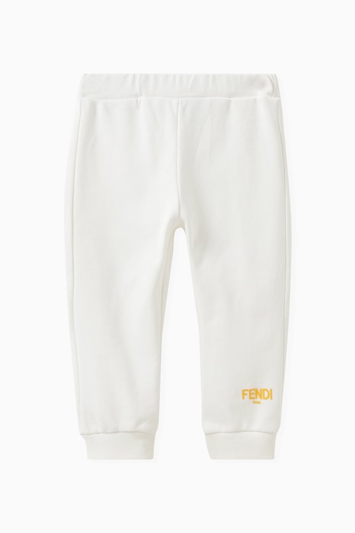 

Logo Sweatpants in Cotton, White