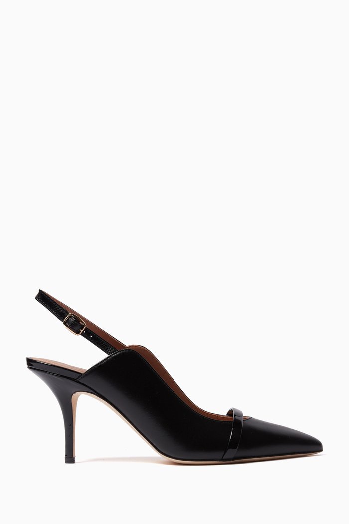 

Marion 70 Slingback Pumps in Nappa, Black