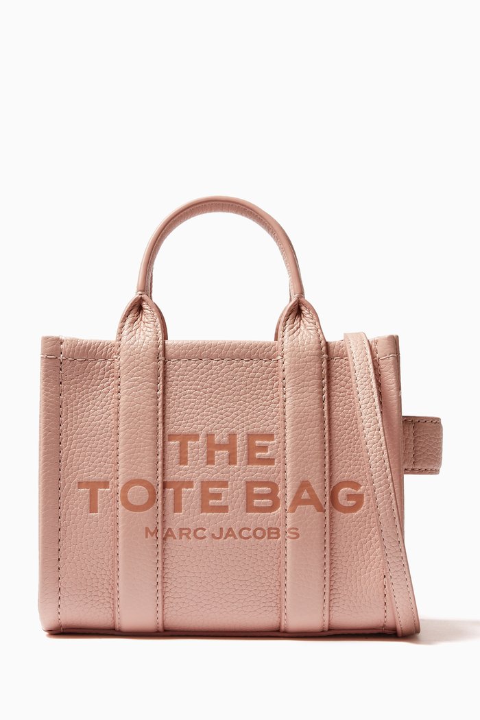 

The Mini Tote Bag in Cow leather, Pink