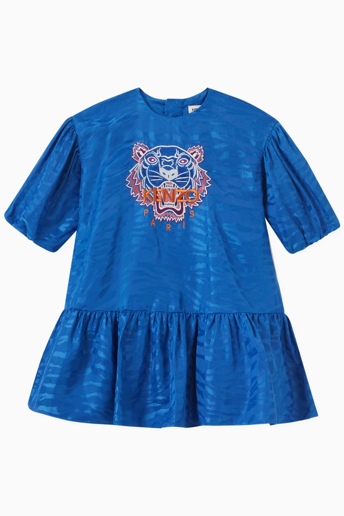 

Animal Logo Dress, Blue