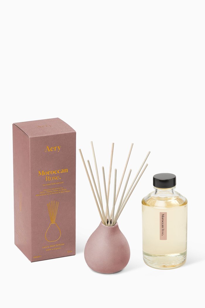 

Moroccan Rose Reed Diffuser, 200ml, Pink