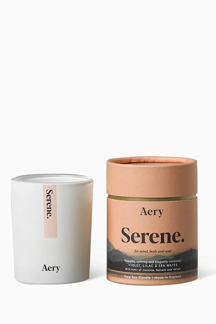 

Serene Candle, 200g, White