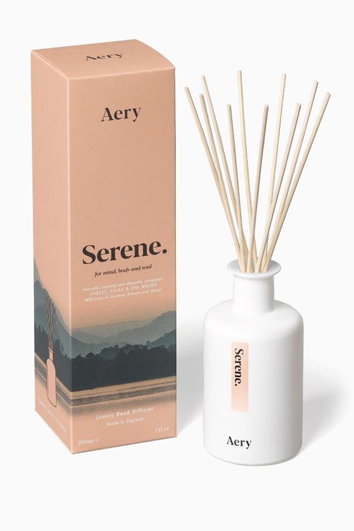 Serene Reed Diffuser, 200ml, White
