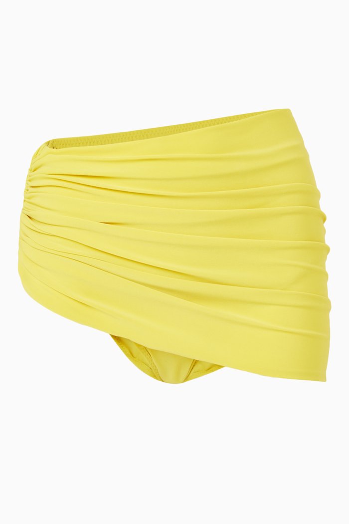 Diana Bikini Briefs in Poly Lycra, Yellow