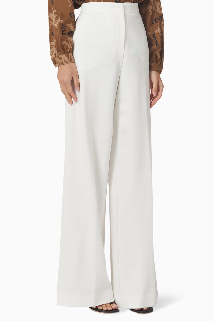 

Tronto Pants in Viscose Jersey, White