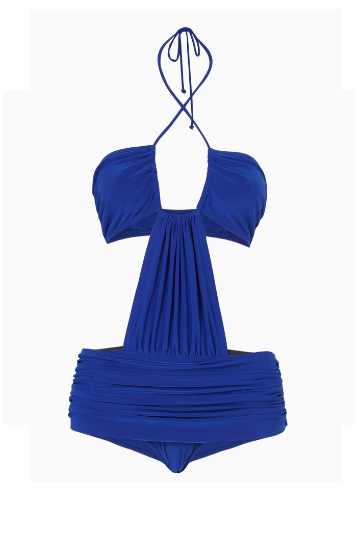 

Jason Bill Mio One-piece Swimsuit in Poly Lycra, Blue