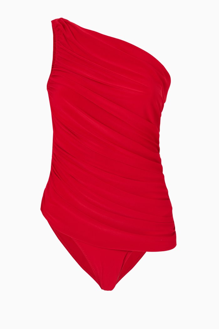 

Diana Mio One-piece Swimsuit in Lycra Blend, Red
