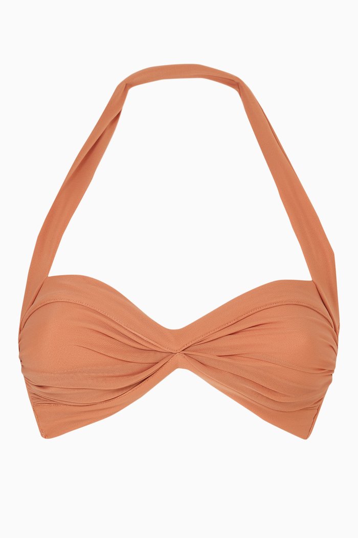 

Bill Bikini Bra in Four-way Stretch Poly Lycra, Pink