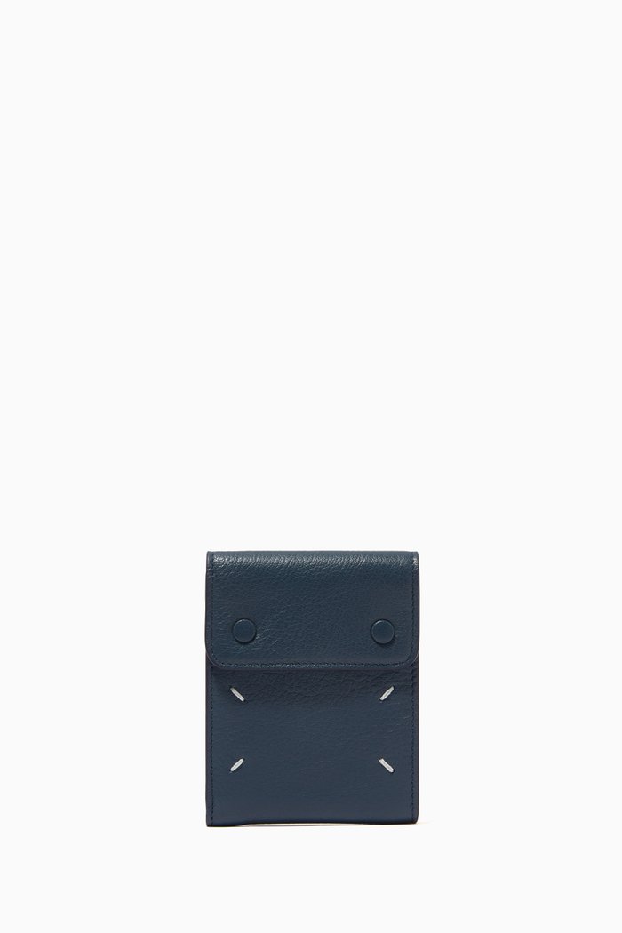 

MM Capsule Bi-fold Cardholder Wallet, Blue