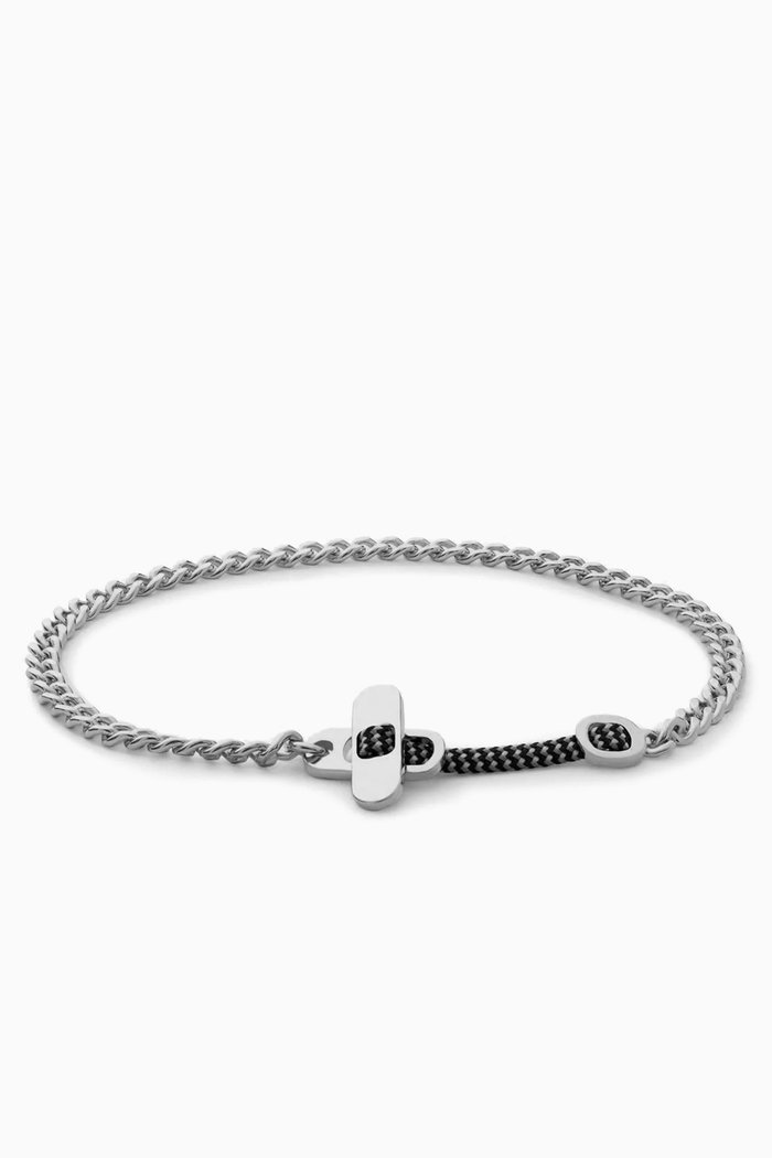 

Metric Chain Bracelet in Sterling Silver