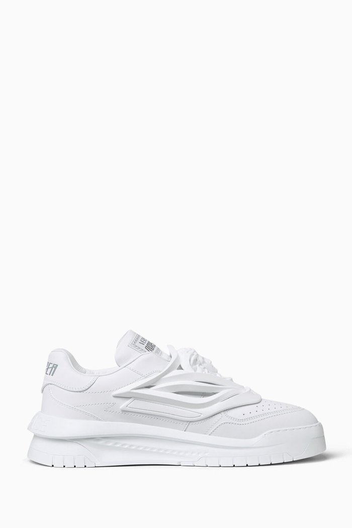 

Odissea Sneakers in Leather, White