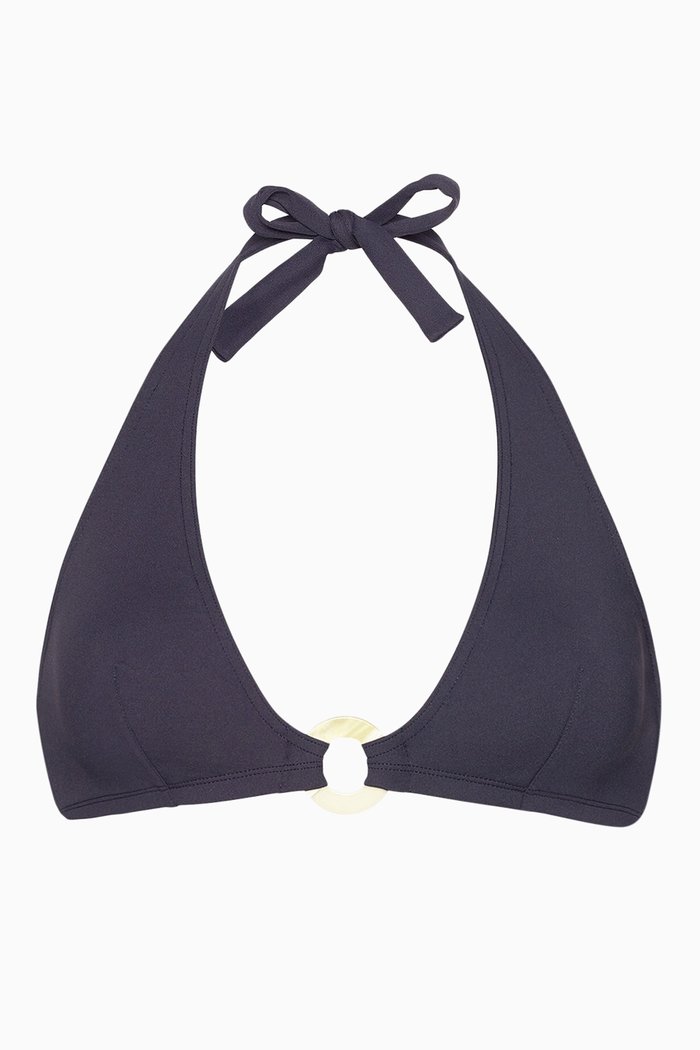 

Aube Triangle Bikini Top, Blue