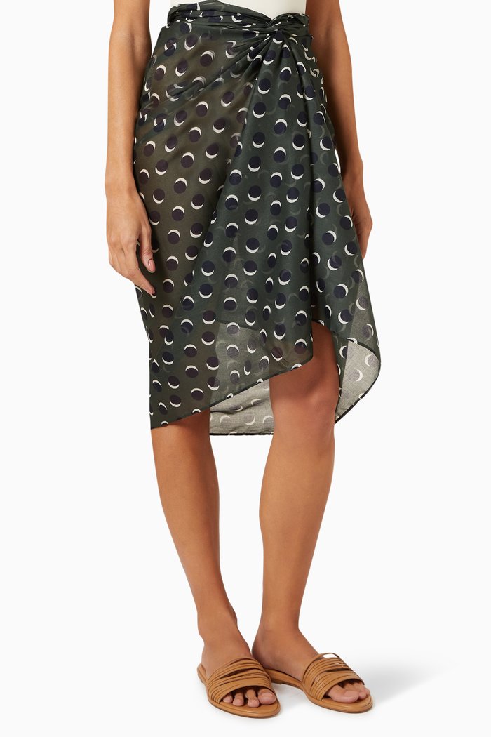 

Pluton Sarong in Cotton-voile, Green