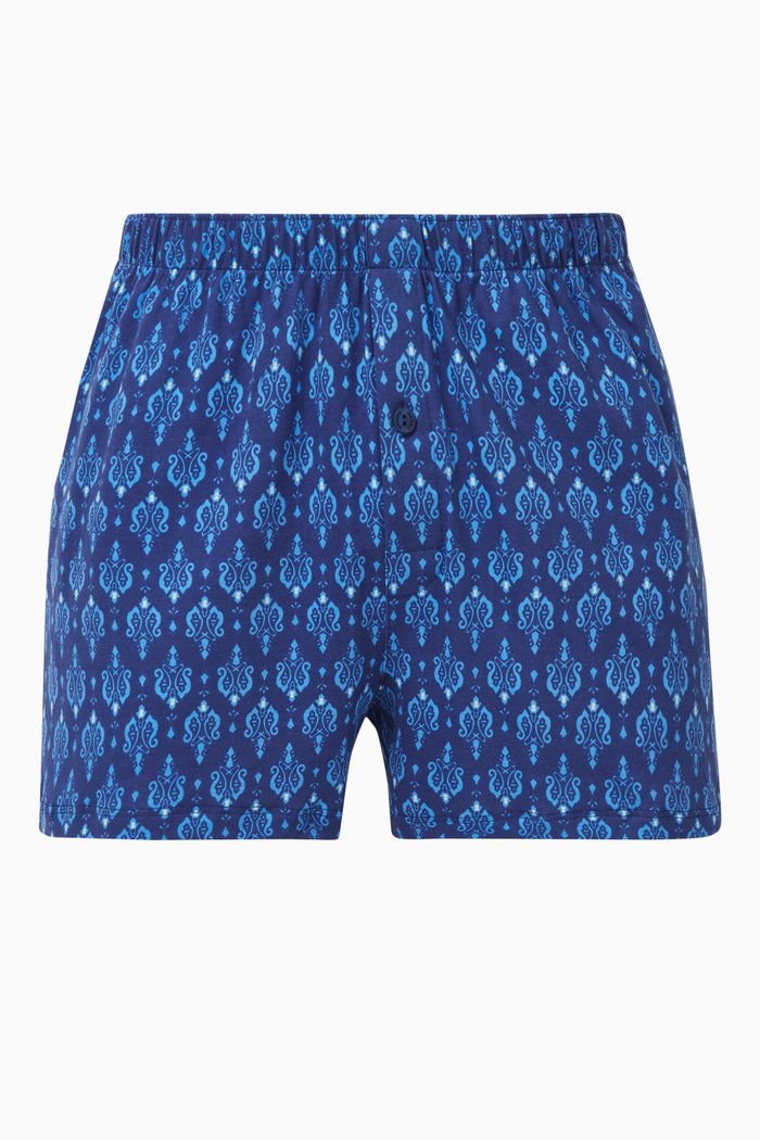 

Fancy Boxers in Cotton Jersey, Blue