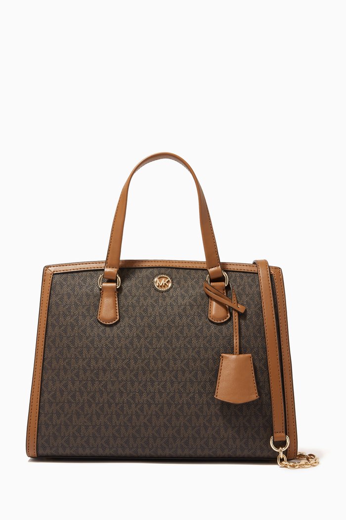 

Medium Chantal Messenger Bag in Signature-canvas, Multicolour