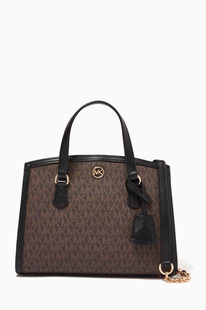 Small Chantal Messenger Bag in Signature-canvas, Multicolour