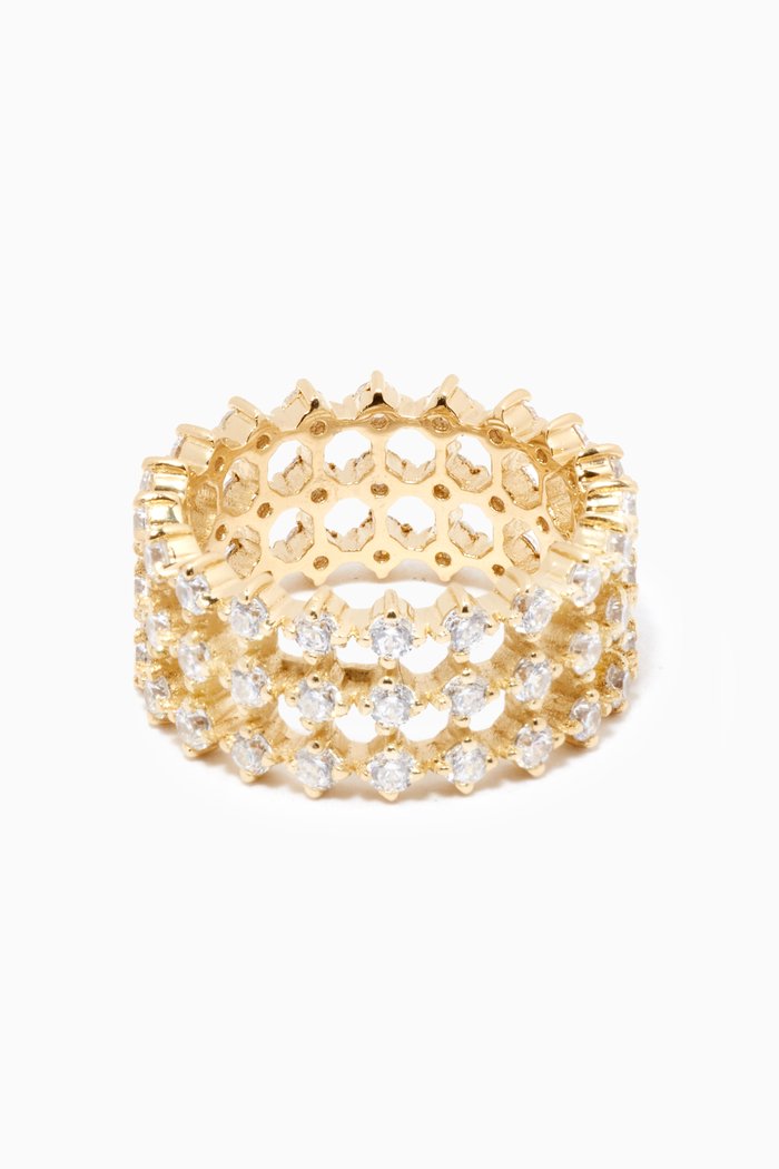 

Dumbo Ring in 18kt Gold-plated Sterling Silver