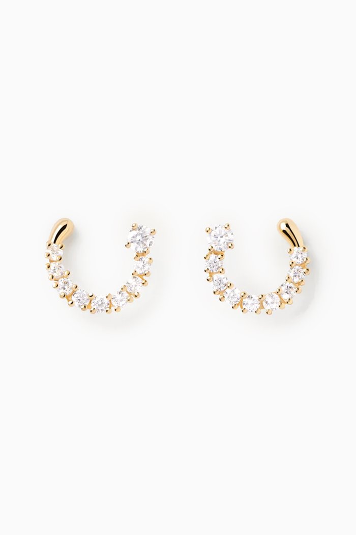 

Leona Hoop Earrings in 18kt Gold-plated Sterling Silver