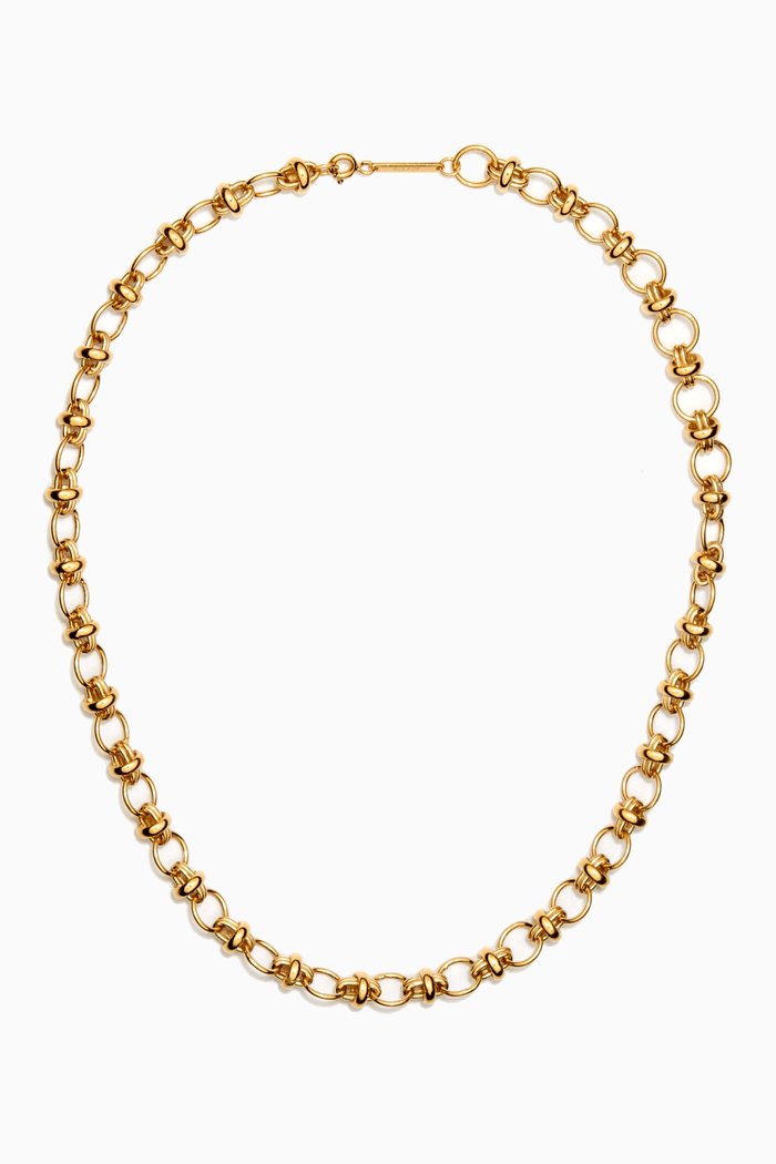 

Meraki Chain Necklace in 18kt Gold-plated Sterling Silver