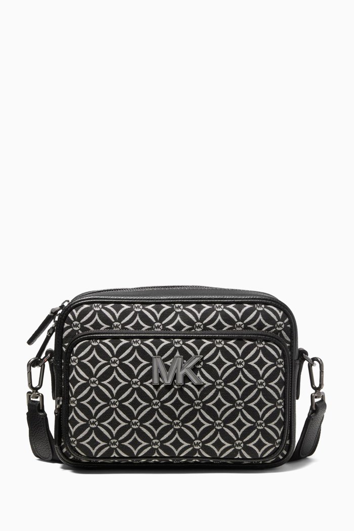 

Hudson Crossbody Bag in Logo-jacquard, Multicolour