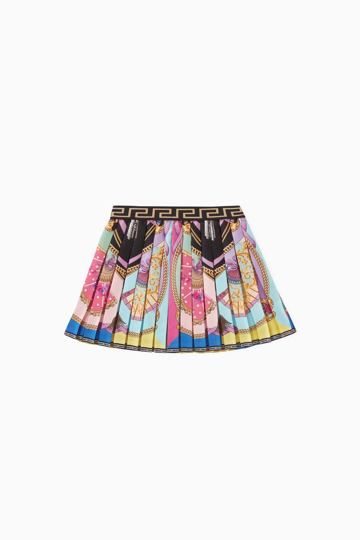 

I Ventagli Pleated Skirt, Multicolour