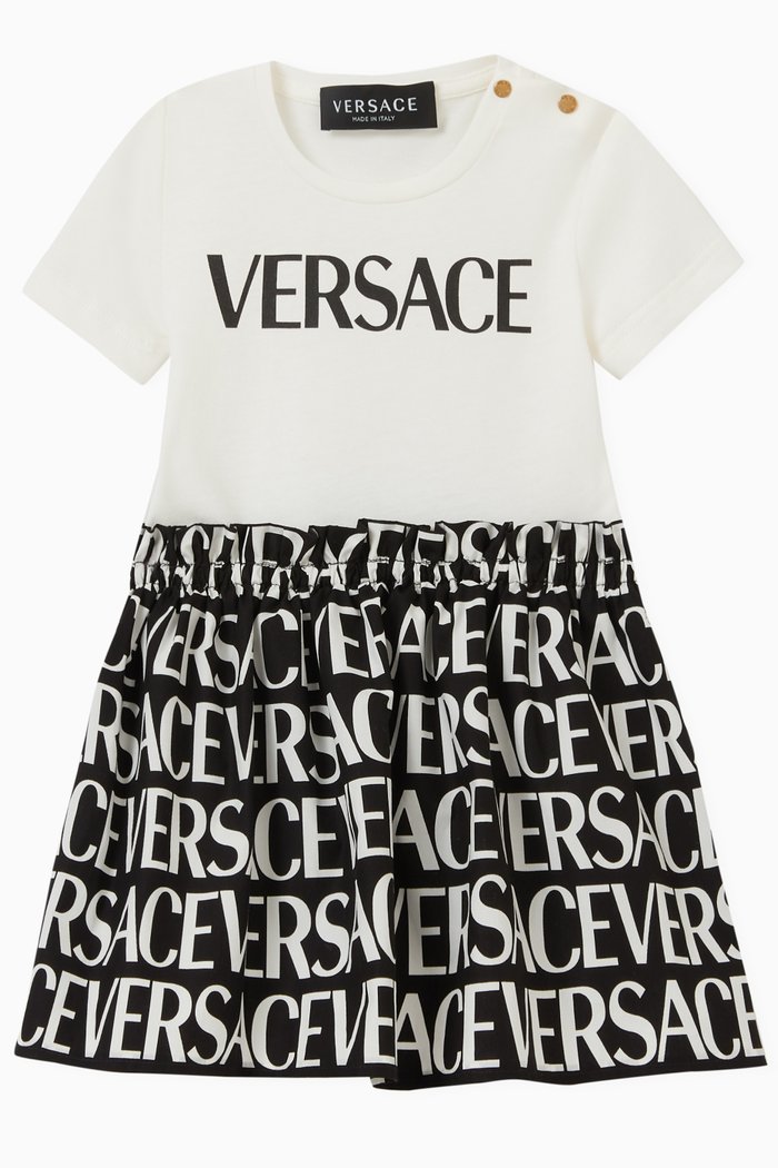 

Logo T-shirt Dress in Cotton, Multicolour