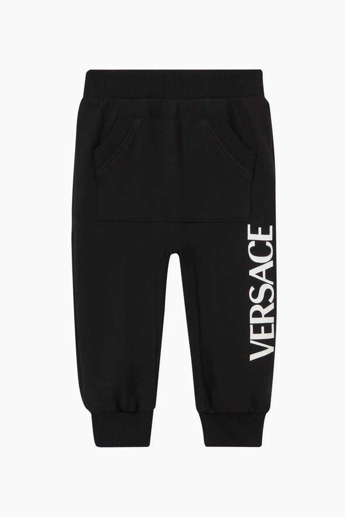 

Logo Sweatpants in Cotton, Black
