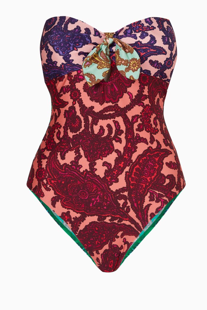 

Tiggy One-piece Swimsuit in Lycra, Multicolour