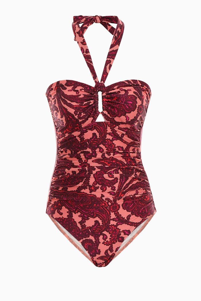 

Tiggy One-piece Swimsuit in Lycra, Pink