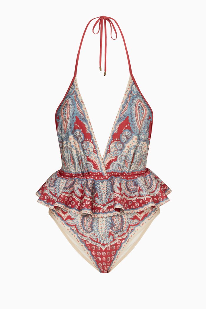 

Vitali One-piece Swimsuit in Italian Lycra®, Multicolour