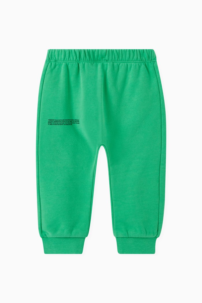 

Baby 365 Track Pants in Organic Cotton, Green