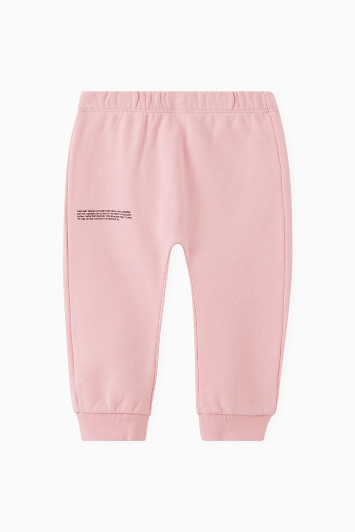 

Baby 365 Track Pants in Organic Cotton, Pink