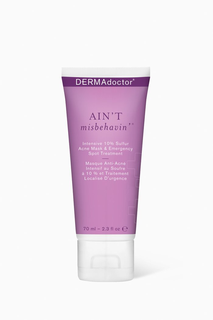

Ain't Misbehavin' Intensive 10% Sulfur Acne Mask & Emergency Spot Treatment, 70ml, Colourless