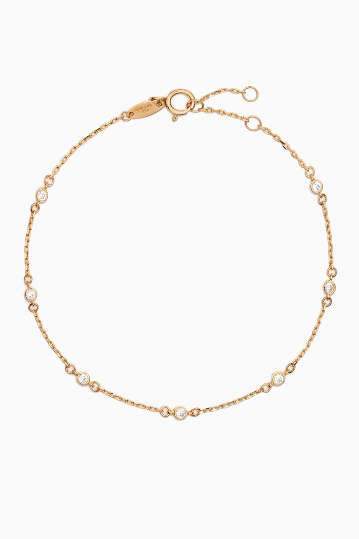 Lydia Diamond Bracelet in 18kt Gold, Yellow