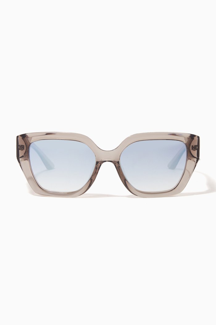 

Classic Square Sunglasses in Acetate, Blue