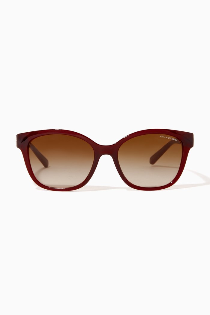 

Bolt Sunglasses in Acetate, Red