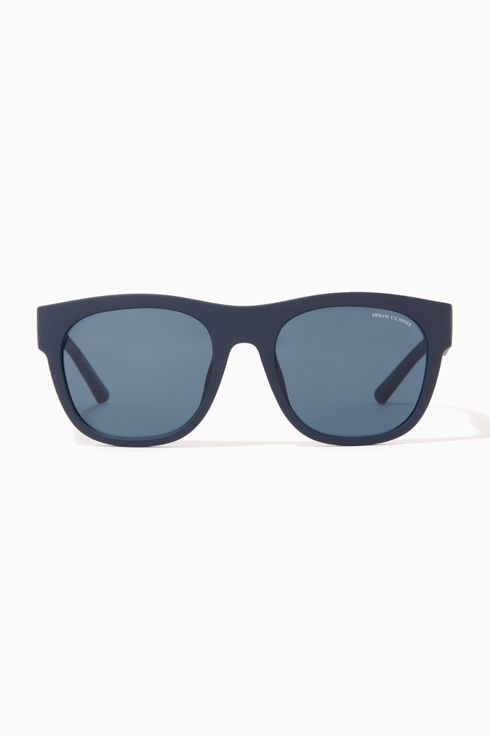 

x Smiley Sunglasses in Bio-based Nylon, Blue