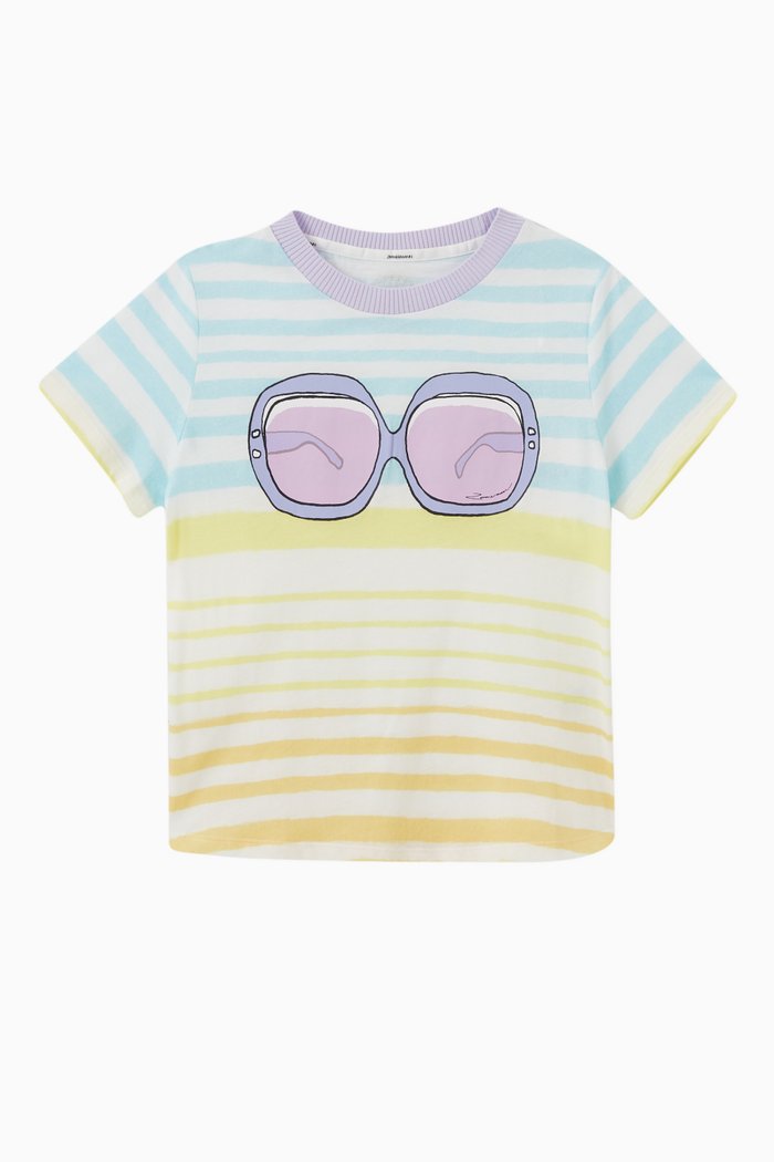 

Clover Sunglasses T-shirt in Cotton, Multicolour