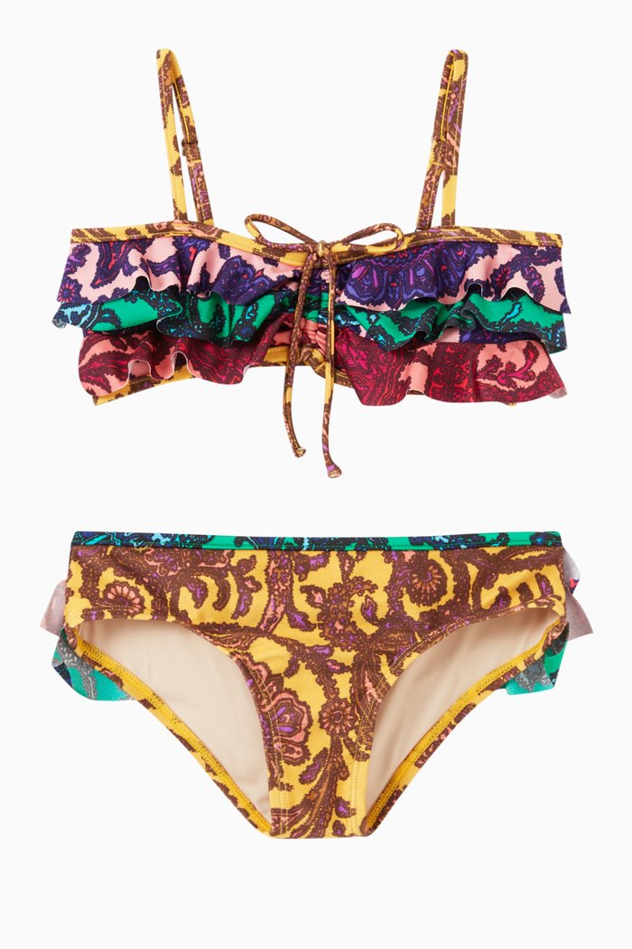 

Tiggy Spliced Bikini Set in Polyamide, Multicolour