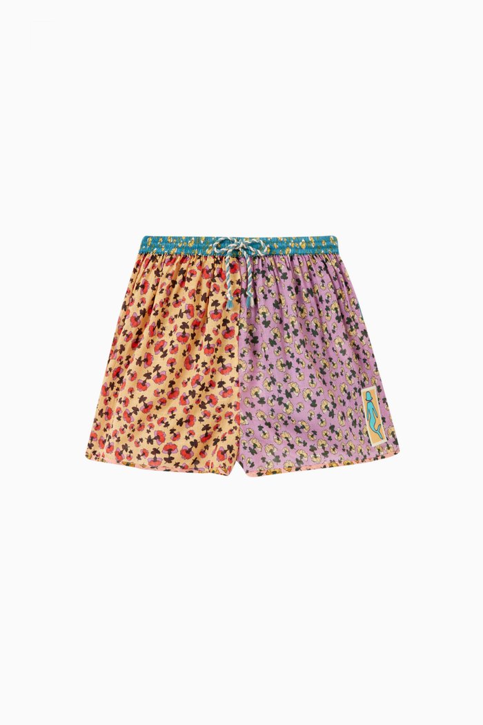 

Tiggy Spliced Shorts in Cotton, Multicolour