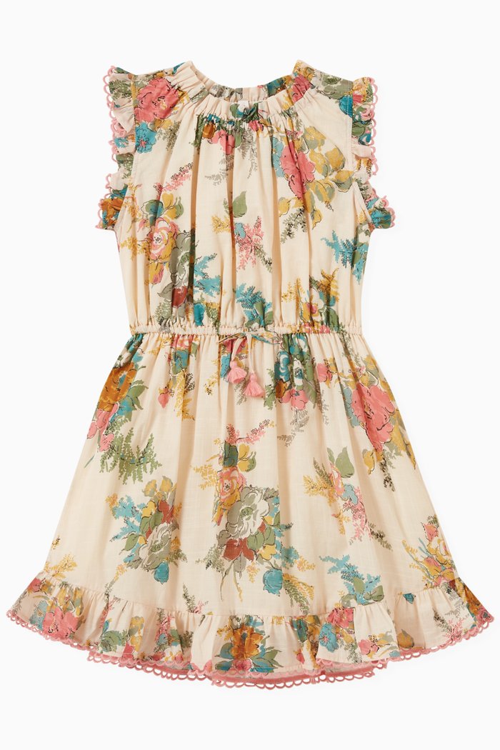 

Clover Flip Dress in Cotton, Neutral