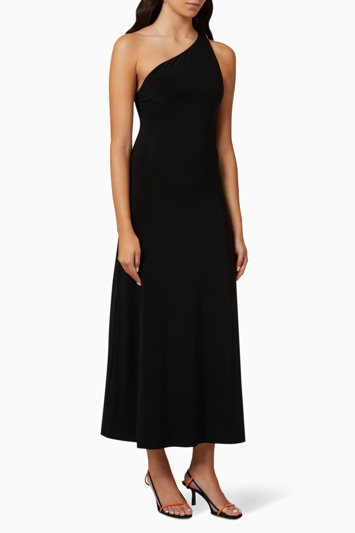 

The Muse Dress in Jersey, Black
