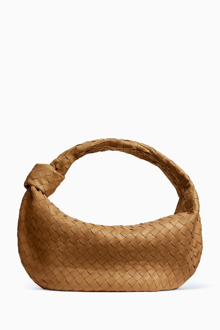 

The Jodie Bag in Intrecciato Nappa, Brown