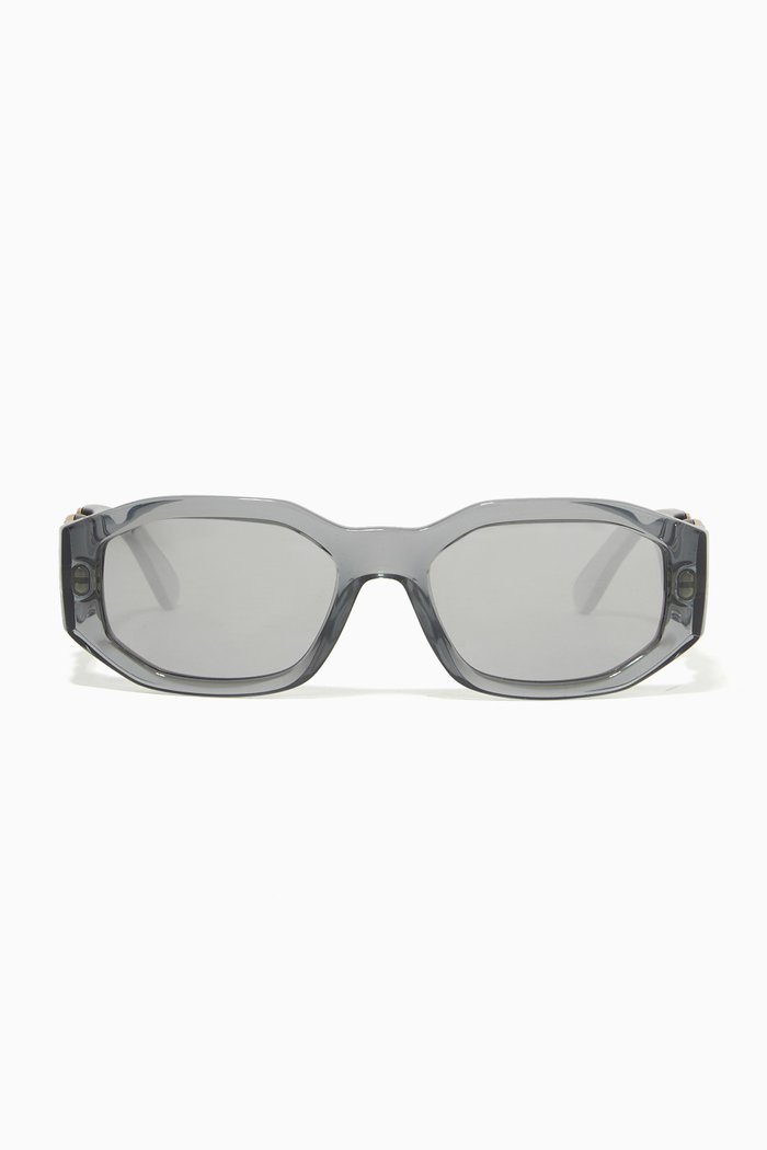 

Medusa Biggie Sunglasses in Acetate, Grey
