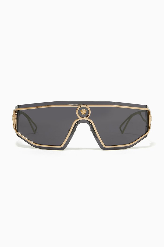 

Medusa Sunglasses in Metal, Black