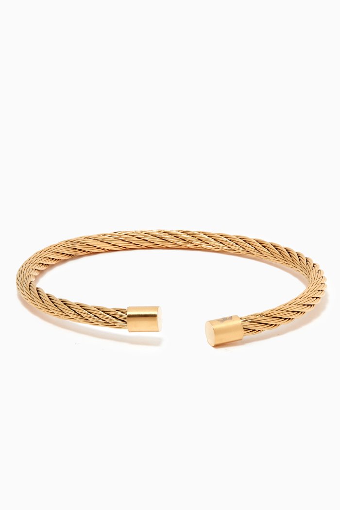 

Aurelio Bracelet in Stainless Steel, Gold