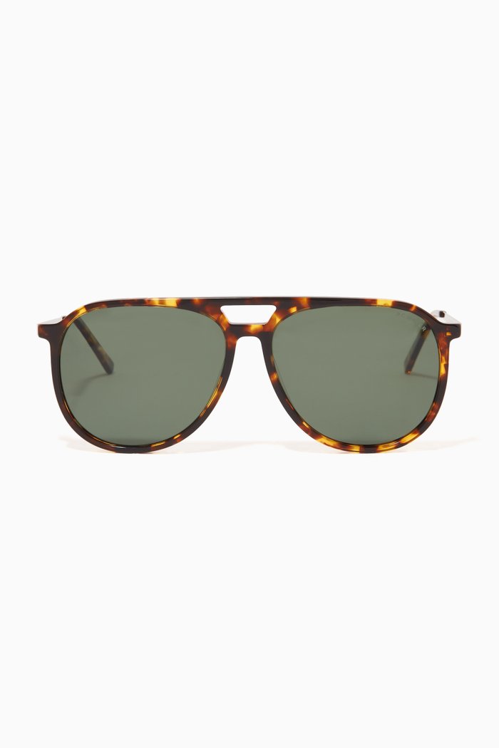 

Thomas Superleggera Polarized Sunglasses in Acetate, Green