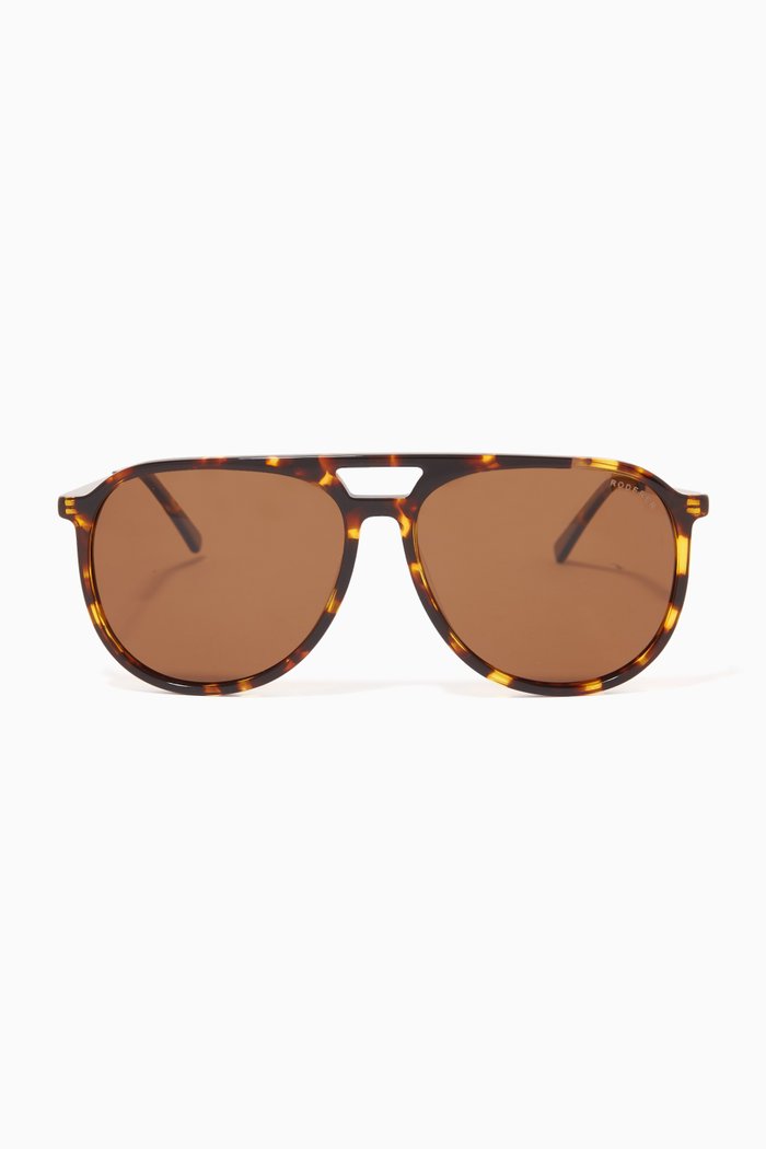 

Thomas Superleggera Polarized Sunglasses in Acetate, Brown