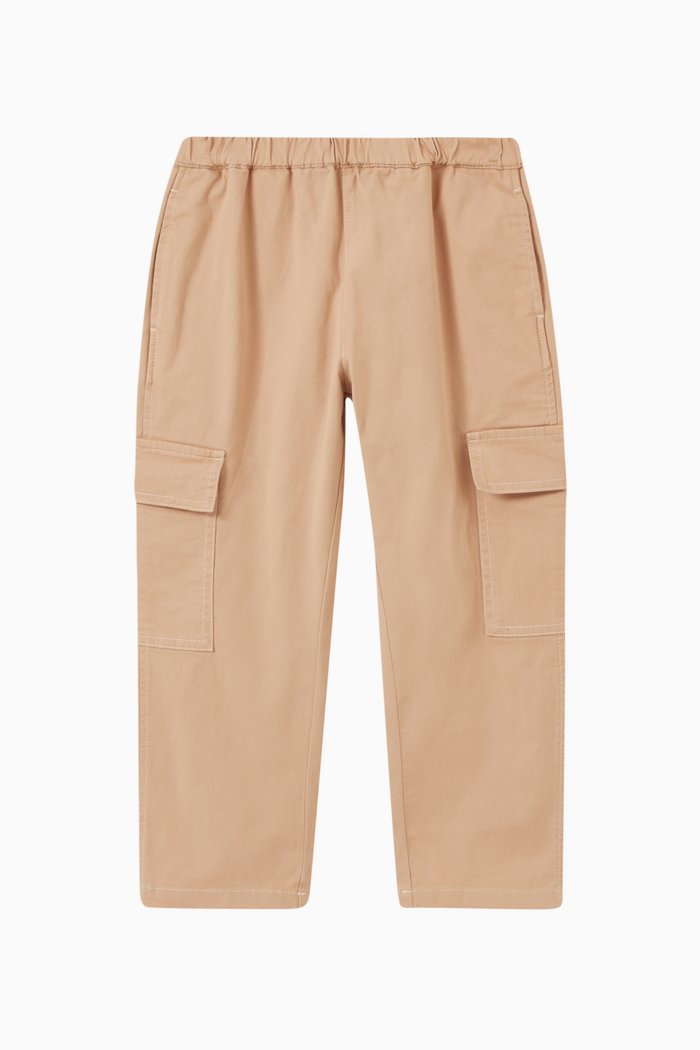 

Cargo Pants in Cotton Twill, Brown