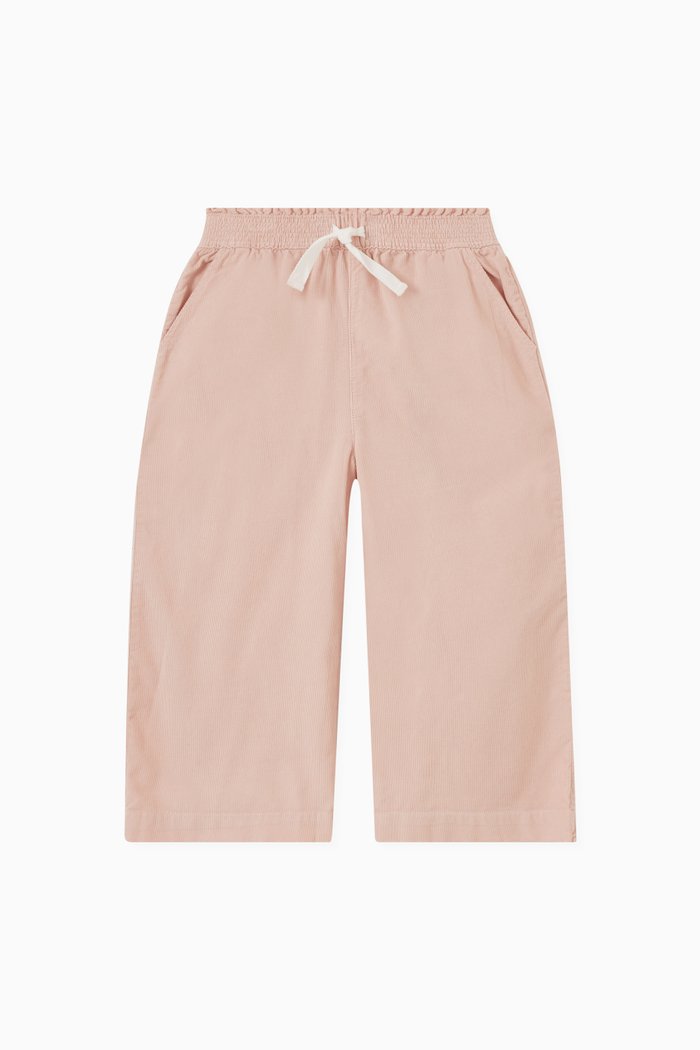 

Wide-leg Pants in Cotton, Pink